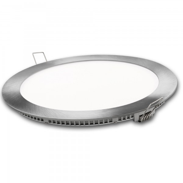 Downlight led redondo plata  3w.cal.