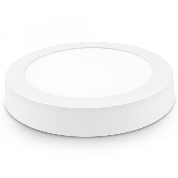 Downlight led superf.redon.blanco 12w.ne