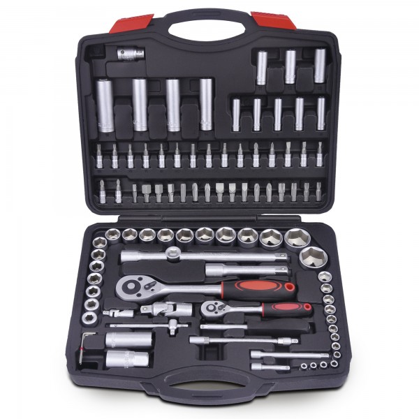 Juego llaves vaso 1/2-3/4. 94 pcs.