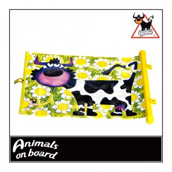 Cortinilla Lateral "Animals On Board" 49X36Cm.Vaca