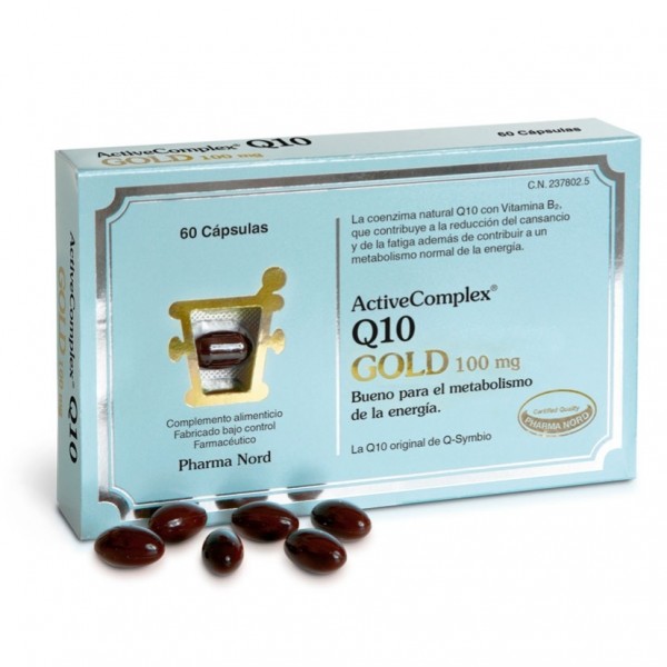 Pharma Nord Activecomplex Q10 Gold 100 Mg 60 Cápsulas