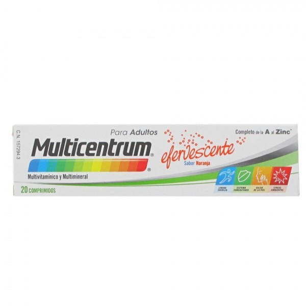 Multicentrum Efervescente 20 Comps