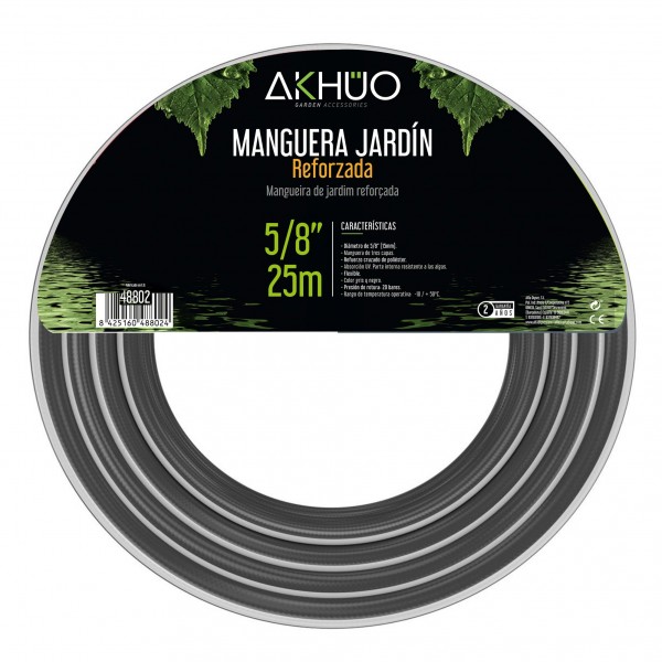 Manguera jardin polies.reforz.5/8 25m