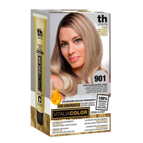 Th Vcolor N901 Rubio Platino Ceniza