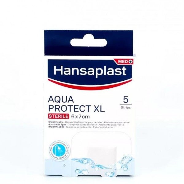 Hansaplast Aqua Protect Xl 5 Apósitos 6 X 7 cm