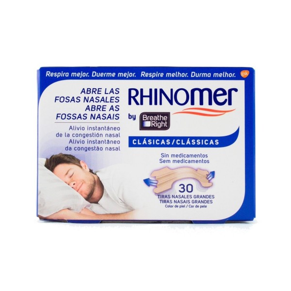 Breathe Right Tira Nasal Grande 10 Unidades