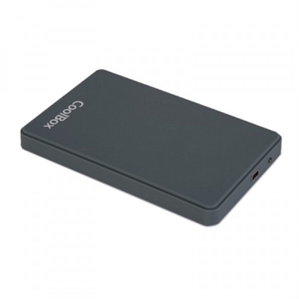 Coolbox caja hdd 2.5" scg2543 gris usb3.0 gris