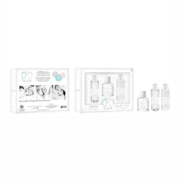 Eau my bb eau my bb eau de toilette 60ml vaporizador + shower gel 200ml + perfumed body lotion 200ml