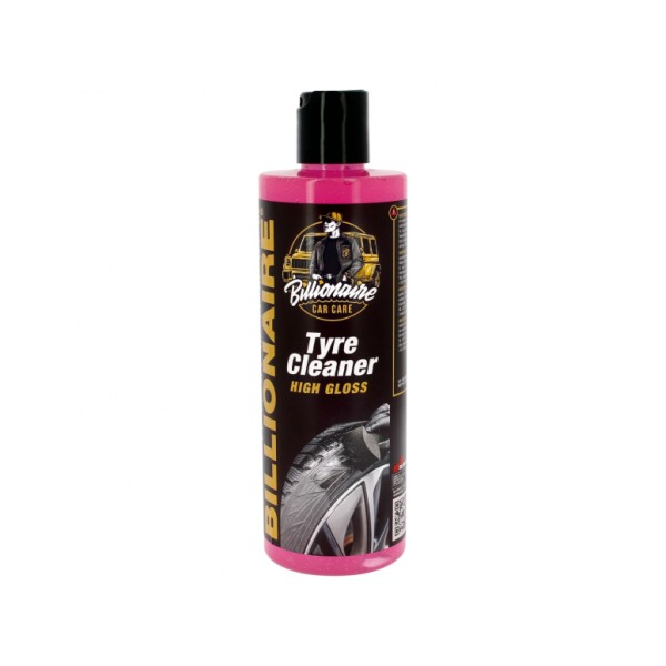 Billionaire Tyre Cleaner High Gloss Limpia Neumático Gel Recuperador y Abrillantador de Neumáticos Aroma a Gominolas 500ml