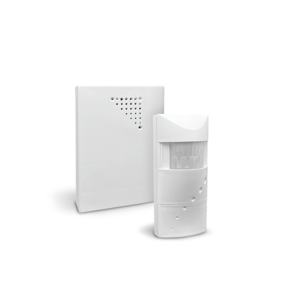 Timbre inalambrico sensor pir 8 melodias