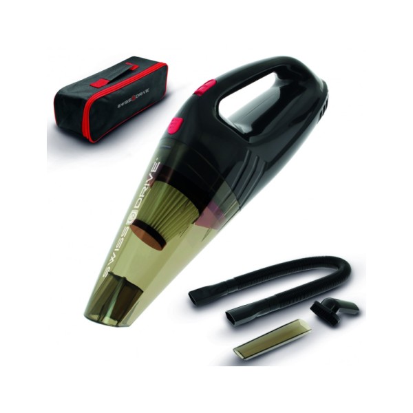 Aspirador de Mano Potente 12V 120W Aspiradora Coche con Filtro Lavable Hepa con Cable 4,5M