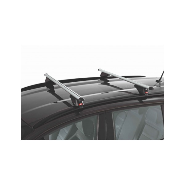 Barras De Techo Universales Premium Fabbri Para Coches Con Raíles Aluviva 4 135cm