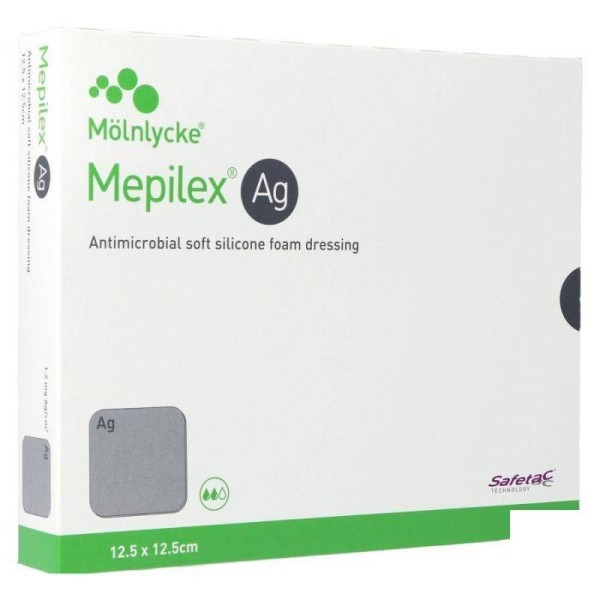 Mepilex Ag 12,50 X 12,50 cm 5 Uds
