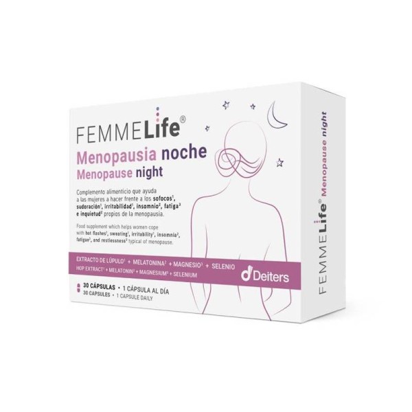 Deiters Femmelife Menopausia 30 Cápsulas