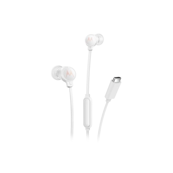 Motorola earbuds 3c-s white in-ear wired