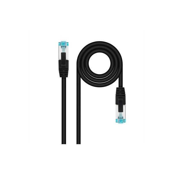 Nanocable latiguillo cat. 7 lszh/sftp 1m negro