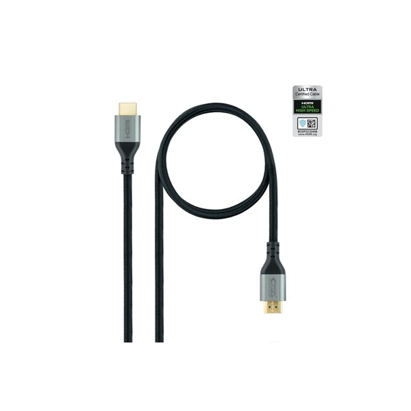 Nanocable cable hdmi 2.1 certificado ultra hs 1 m