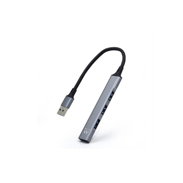 Ewent hub slim usb 4 puertos