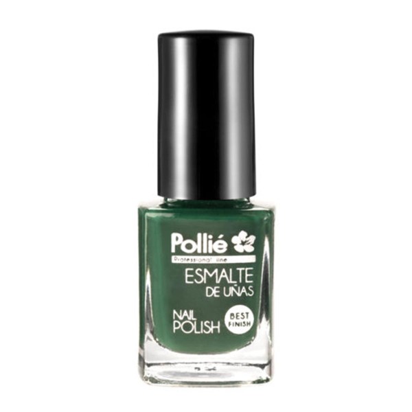 Pollie verde botella laca de uñas 12ml