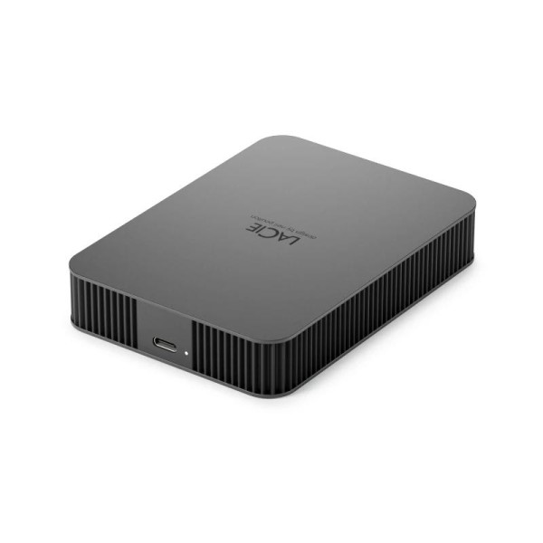 Lacie mobile drive secure 5tb 2.5" usb-c gris