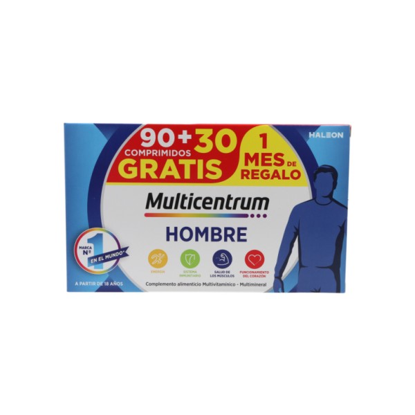 Multicentrum Hombre  90 + 30 Comprimidos
