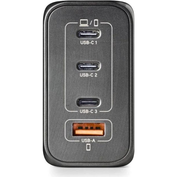 Ngs cargador ultrarapido240w 4 puertos 3usb-c 1 us