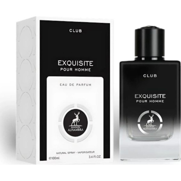 Maison alhambra club exquisite pour homme eau de parfum 100ml vaporizador