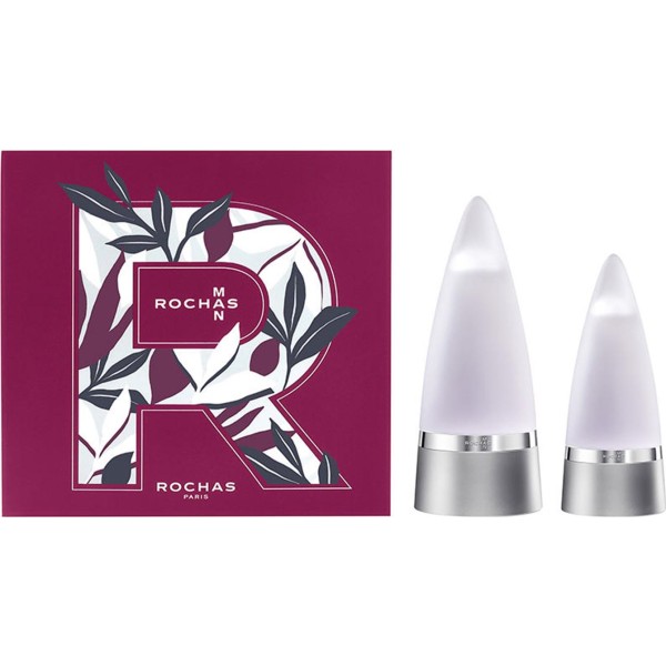 Rochas man eau de toilette 100ml vaporizador + eau de toilette 50ml vaporizador