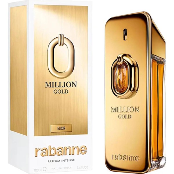 Paco rabanne million gold elixir parfum intense 100ml vaporizador