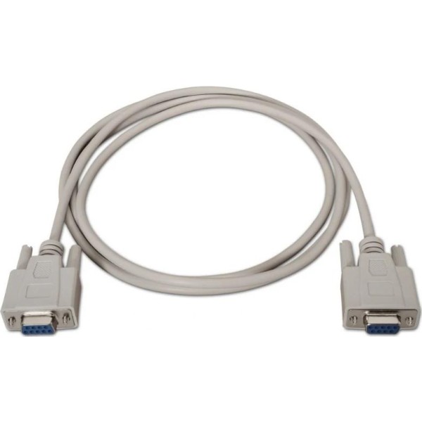 Aisens cable serie null modem db9/h-db9/h 1.8m