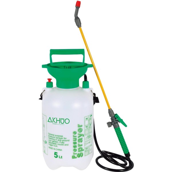 Pulverizador presion 5l c/accesorios
