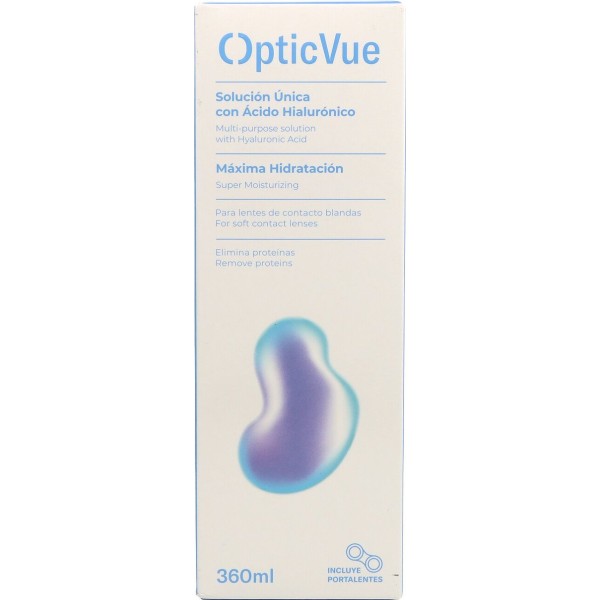 Opticvue Solucion Unica con Ácido Hialuronico 360 ml