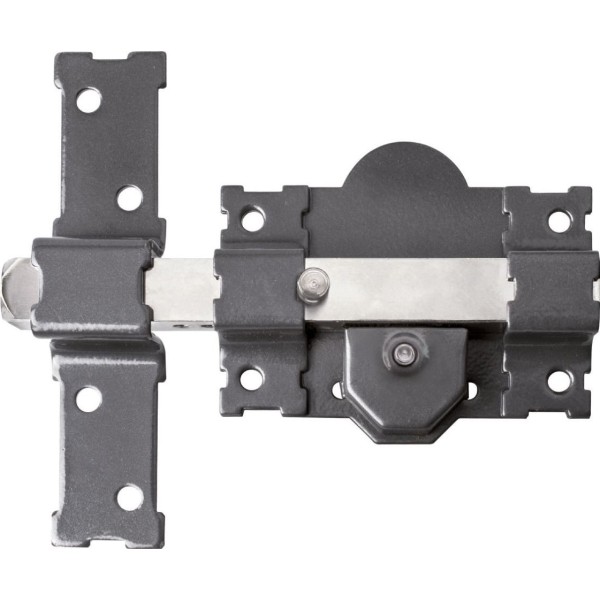 Cerrojo t/fac gris 27x50mm.serr.