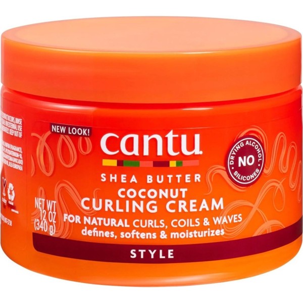 Cantu shea butter curling cream coconut 340gr