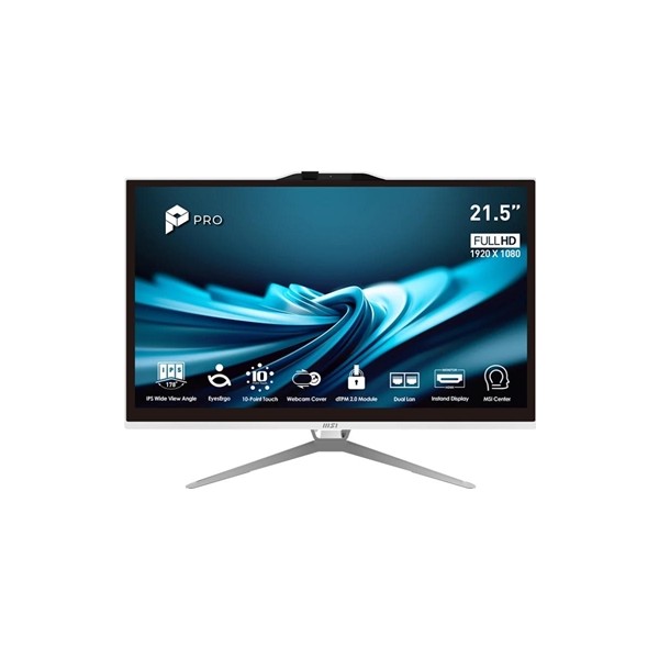 Msi pro ap222t-641eu g7400 8gb 128 w11p 22" tac.b